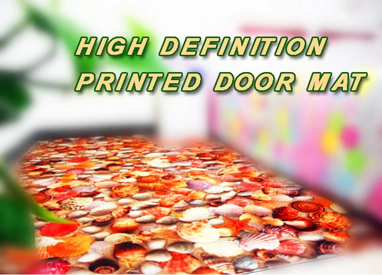 Polyester Surface Pvc Backing Custom Printed Door Mat Buy Custom Door