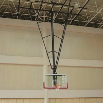 New Design Tempered Glass Basketball Board Ceiling Mounting