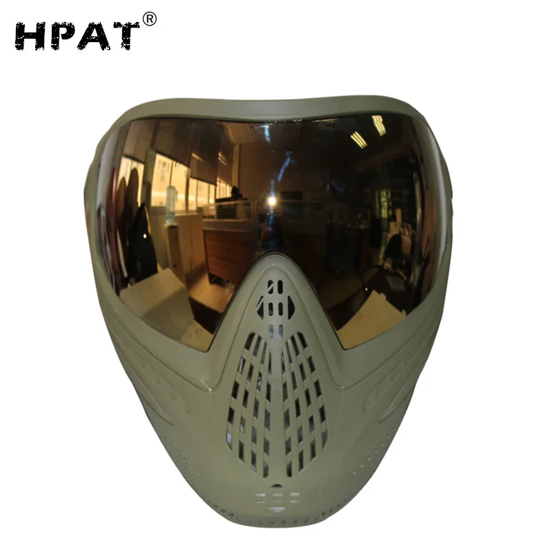 Anti Fog Paintball Full Face Mask With Dye I4 Thermal Lens Buy Anti