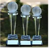 top sale crystal sporting trophy ,crystal basketball/table tennis award