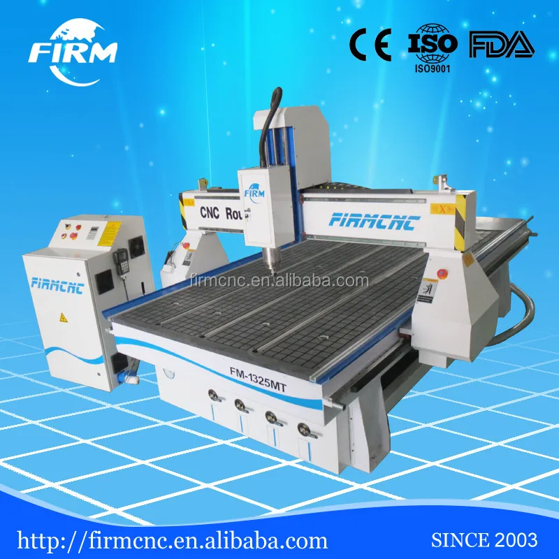 new wood cutting carving 1325 cnc router machine price for sale