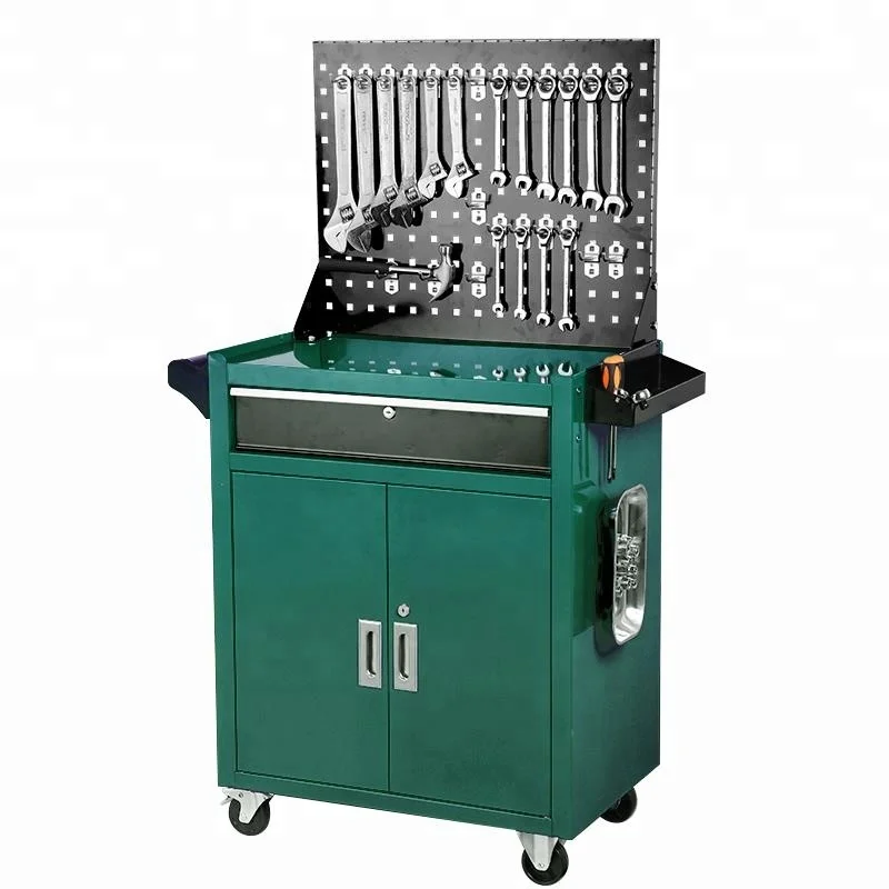 Workshop Heavy Duty Drawer Elevated Table Steel Metal Work Benches