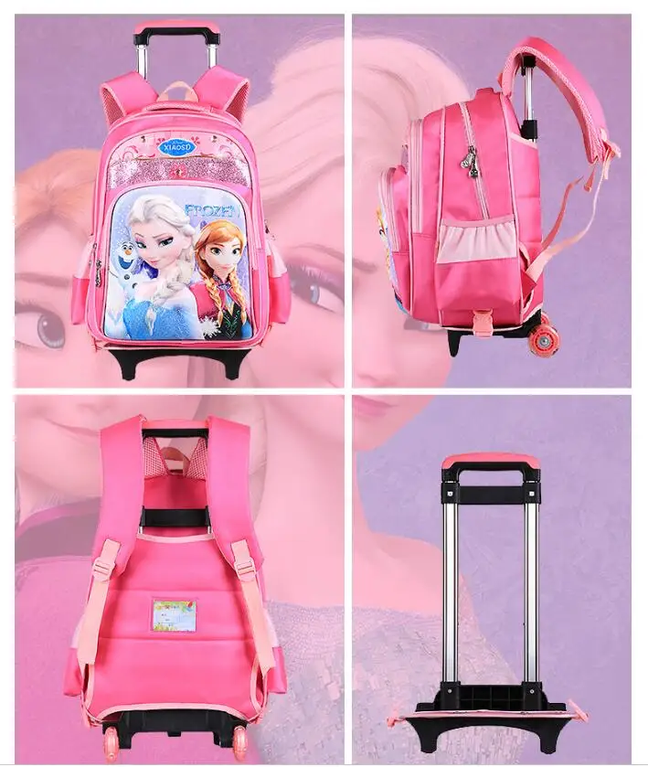 Online Shopping Cartoon Wheeled Bag Rolling Backpack Trolley School Bags For Girls.jpg