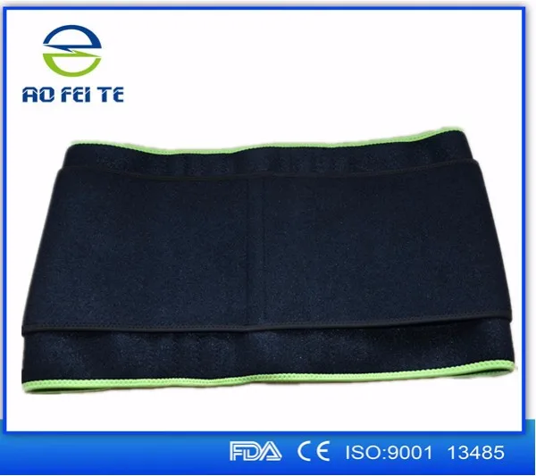 Aofeite Neoprene Sweat Band Waist Trimmer Belt For Back Pain Relief
