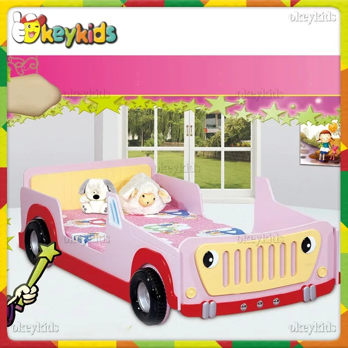 2016 Wholesale Wooden Kids Race Car Bed,High Quality Wooden Kids Race