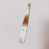 China OEM custom processing services cnc machining parts steel heat treated serrated cutting blade