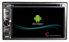 Android 4.2system universal 2din car dvd built in navigation with 3D map