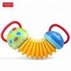 Sleek handel pull sound effects caterpillar organ educational musical toy