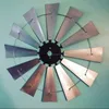 metal full windmill baldes wall decor wrought iron garden windmill
