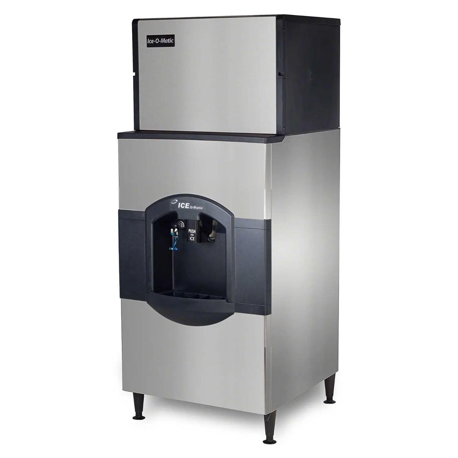 Buy Ice-O-Matic ICE0606HW-B55PS 619 lb 30" Water-Cooled Half Cube Ice