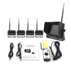 7'' Quad Monitor 2.4G Digital Wireless Camera for Trucks Rear View Backup Camera System