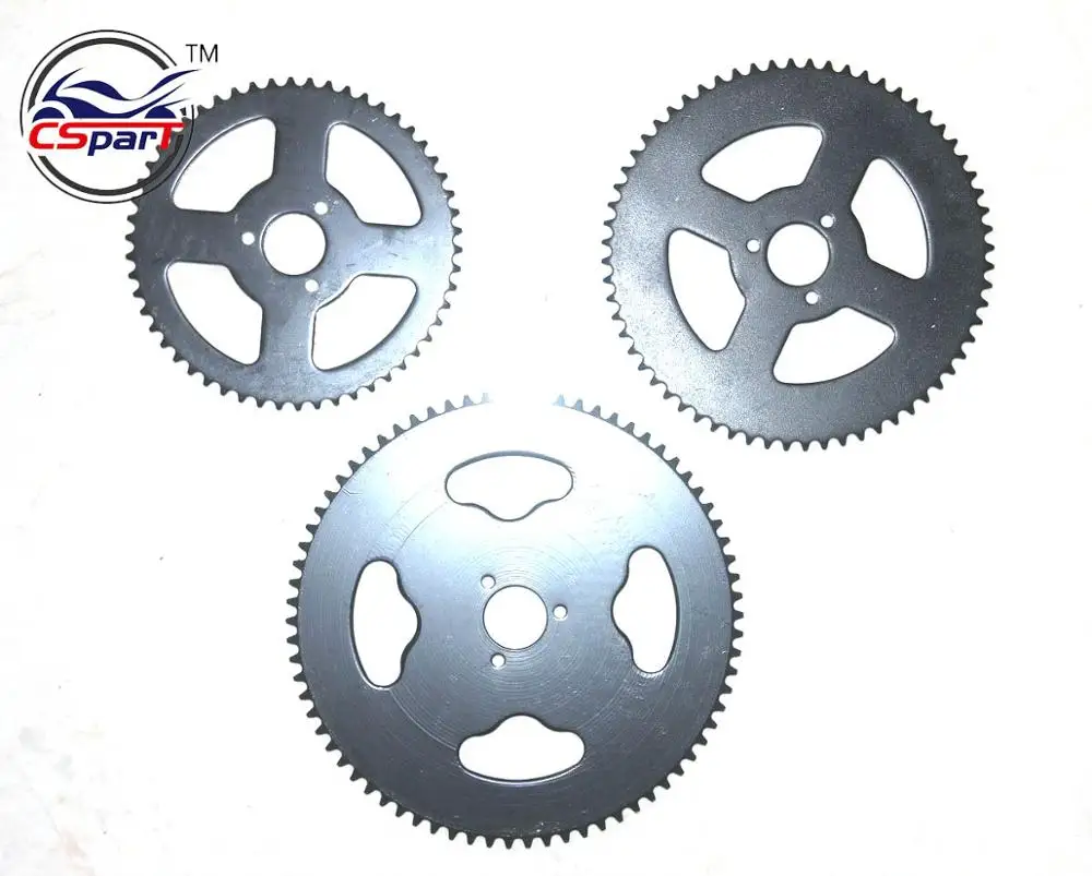 54 64 74 Tooth 54T 64T 74T T8F 26MM Rear Sprocket for Mini Moto Pocket