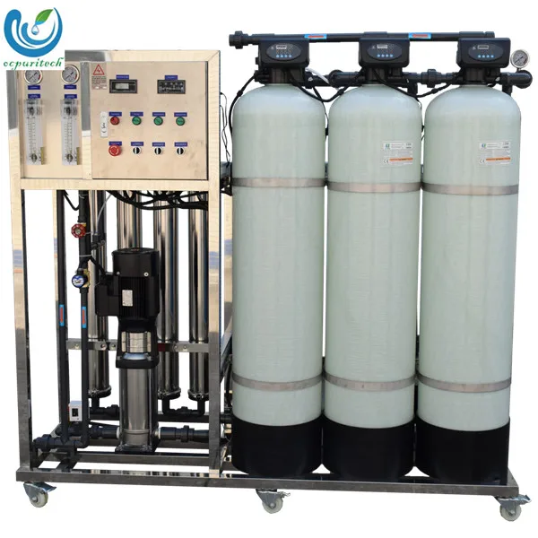 Plant  Price 1000 Lph Small Water Plant Treatment Reverse Osmosis Purifier Pure System Filter Drinking Water machine RO