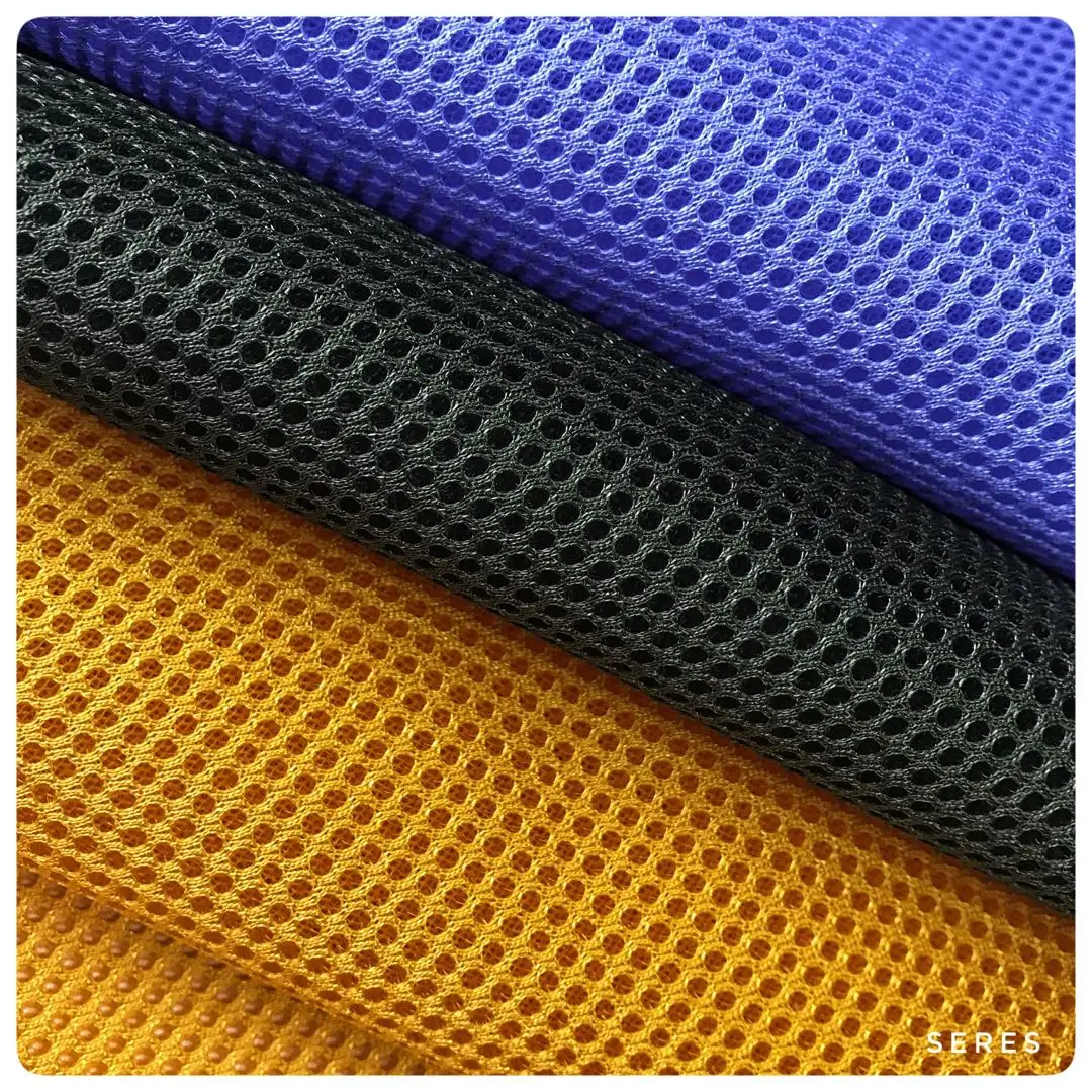 High Elastic 3d Spacer Mesh Knitted Polyester Lining Fabric - Buy High ...