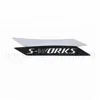custom motorcycle aluminum bendable labels