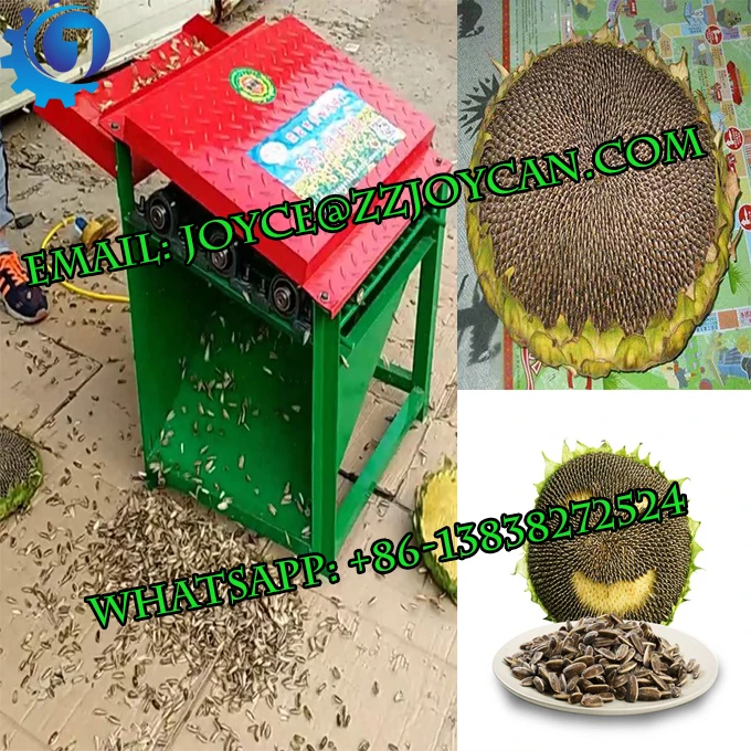 Home Use Seed Peeling Sunflower Thresher Sunflower Seed Peeler And