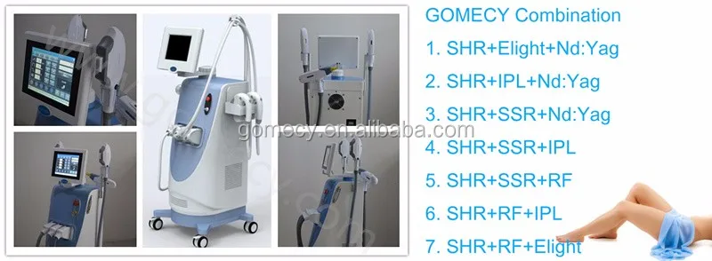 Multifunctional 3 In 1 Ipl Opt Shr Elight Nd Yag Laser Machine/ipl Laser Hair Removal Machine