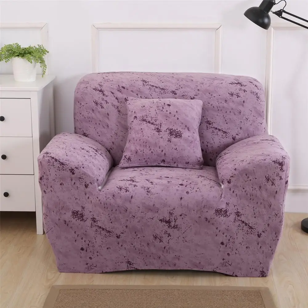 100% Polyester Graceful Lavender 3seats Twill Velvet Easeful Elegance ...