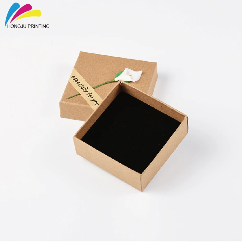 Custom New Design ECO Friendly Paper Double Open Necklace Packaging Jewelry  Box with Ribbon