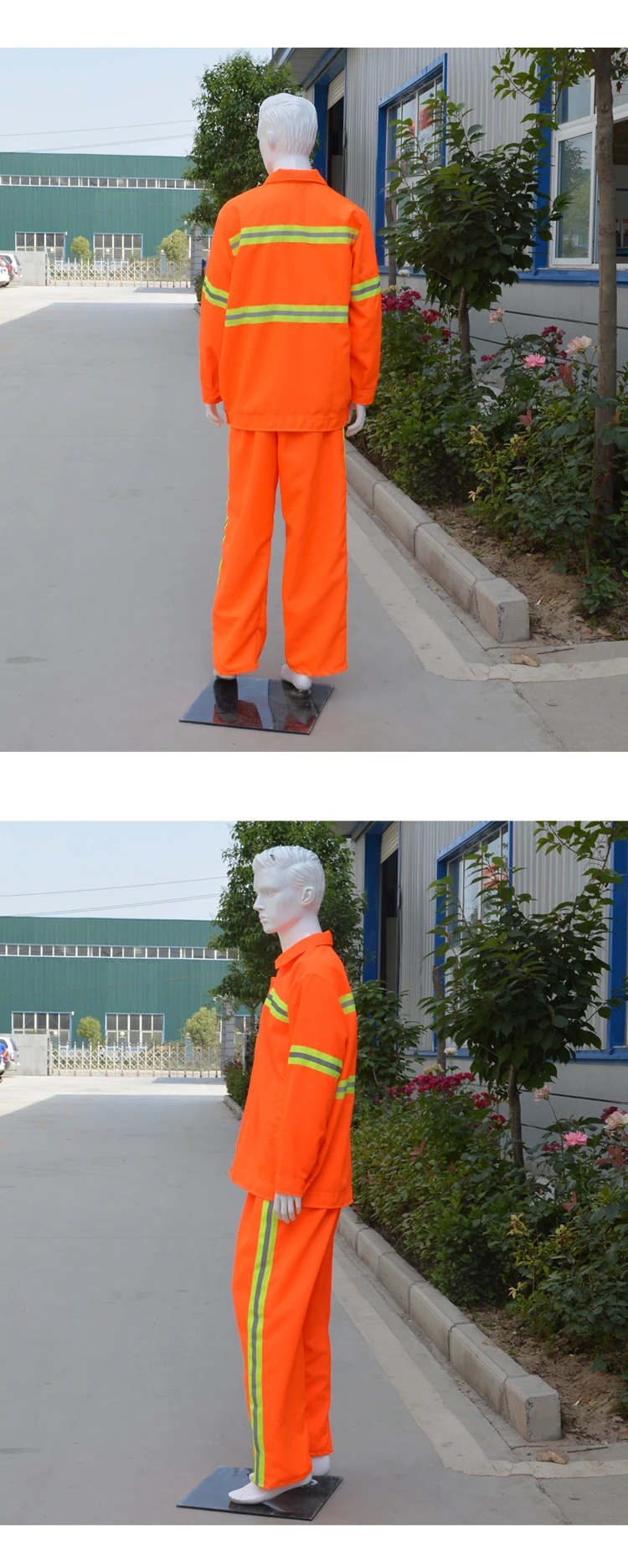 ANSI Short Sleeves Fluorescent Lime Construction Work Clothing