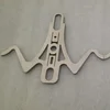 Titanium cutting processing part