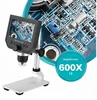 (BM-DM43S) 4.3" LCD Digital Microscope Zoom 1-600X Magnification built in LED with Metal Stand