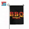 Custom It is BBQ time Party Garden Flags