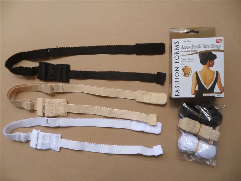 Low Back Backless Bra Strap Adapter Converter Fully Adjustable Extender