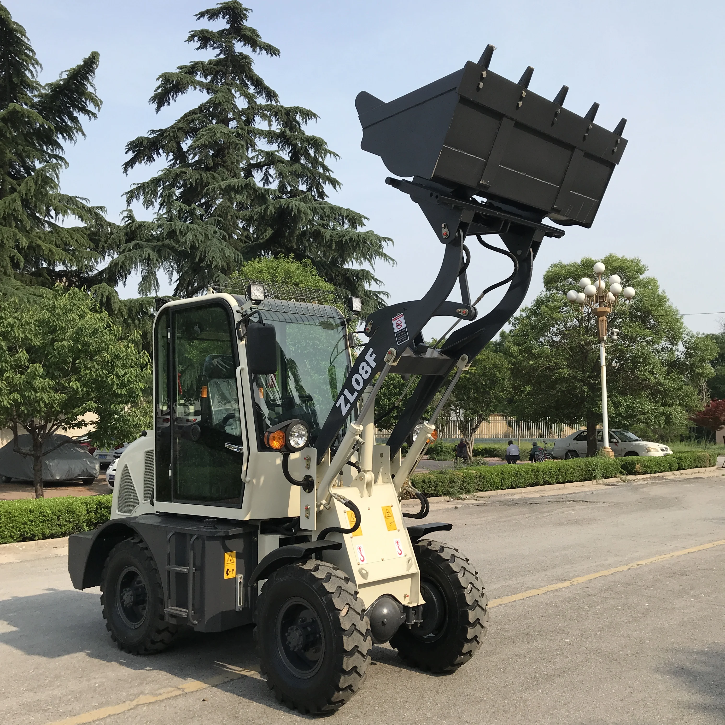 China construction heavy duty machine 2ton front end wheel loader price
