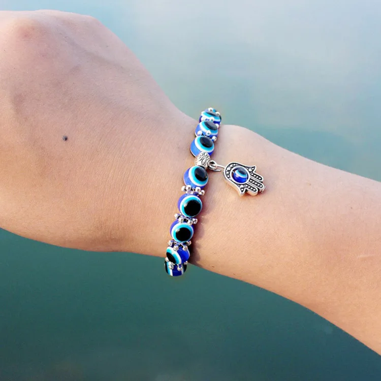 blue eye wristband