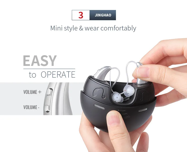 Telecoil Factory Prices Ear Amplifier Bte Rechargeable Digital Hearing