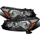 自動 heaelamp ホンダ 2008 2009 2010 2011 2012 アコードヘッドライトヘッドランプ dot 、 sae 認証