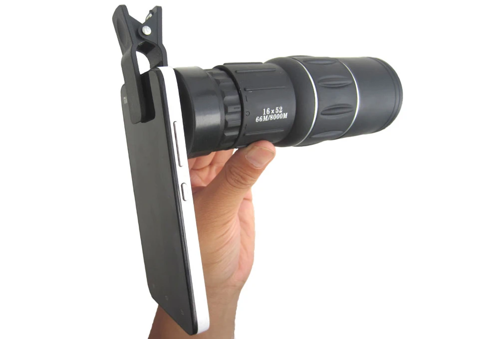 Long Distance Photo 16x Magnifying Mobile Phone Telescope For Iphone X