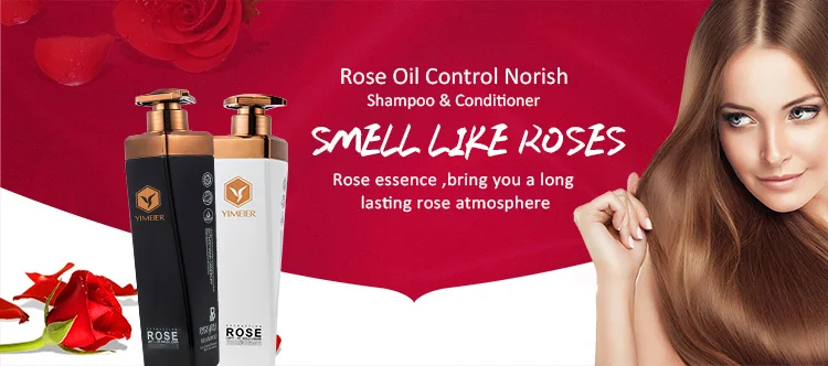 Professional Fashion Beauty Salon Rose Anti Dandruff Shampoo For