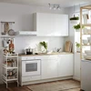 directly Factory all kinds of pvc kitchen cabinet, beautiful kitchen furniture