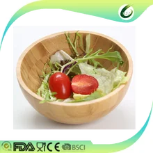 2016 new organic bamboo salad bowl