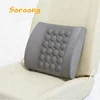 DC 12V car massage memory foam lumbar support back cushion