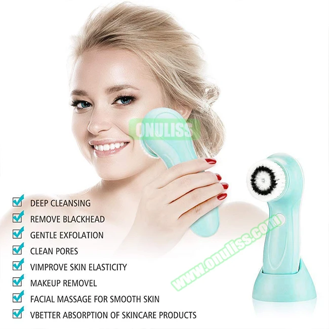 Waterproof 2 Speeds Exfoliating Sonic Facial Cleansing Spin Brush Buy