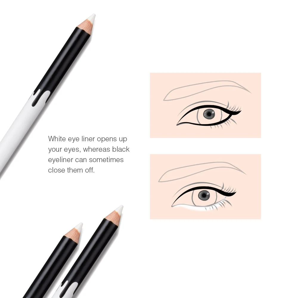 Menow P112 Makeup Silky Wood Cosmetic White Eyeliner Pencil Buy Eye Pencileyeliner Pencil 