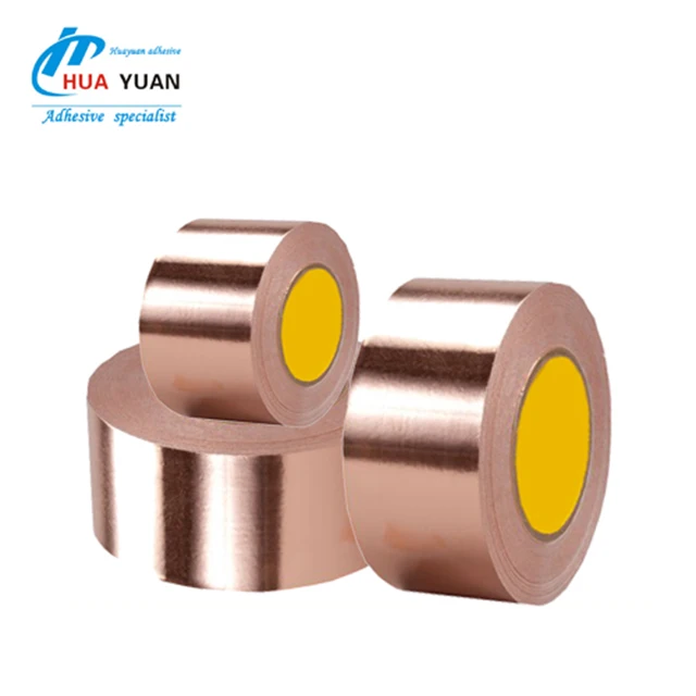 Double Side Nonconductive And Conductive Adhesive Copper Foil Tape