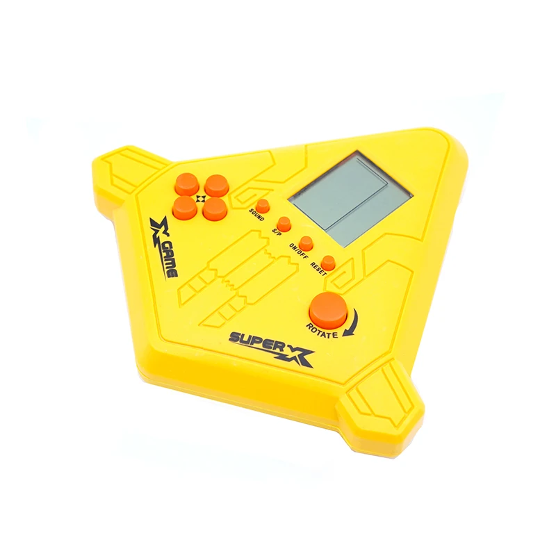 Children education electronic mini handheld brick game 23 tetris brick game console