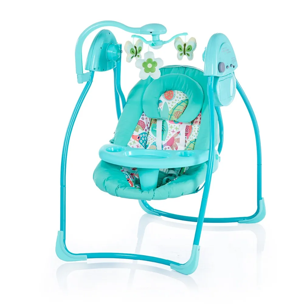 baby swing with tray