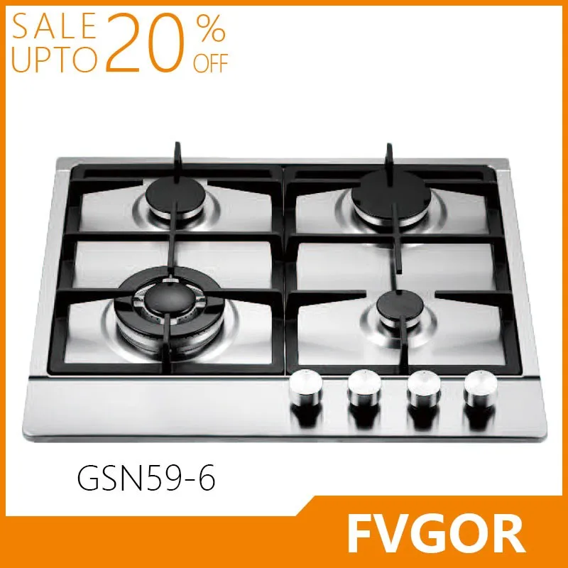 Stainless Steel Four Burner Sanyo Gas Stove Parts Names View Gas Stove Parts Names Oem Odm Product Details From Foshan Fvgor Electric Industry Co Ltd On Alibaba Com