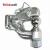 Chrome Plated 4x4 Recovery Car Trailer Pintle Ball Hitch Receiver
