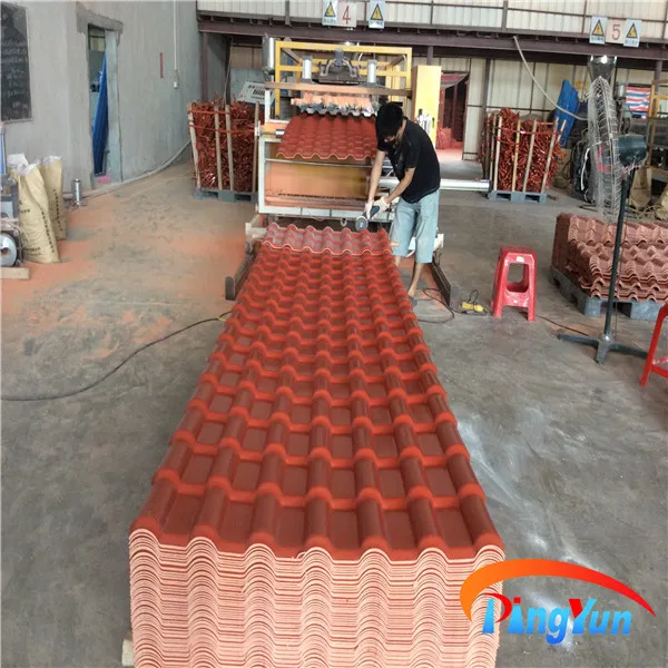 Spanish Style Roof Tiles Synthetic Terracotta Tile Bamboo Spanish Style Roof Tiles Synthetic Terracotta Tile Bamboo For Villa