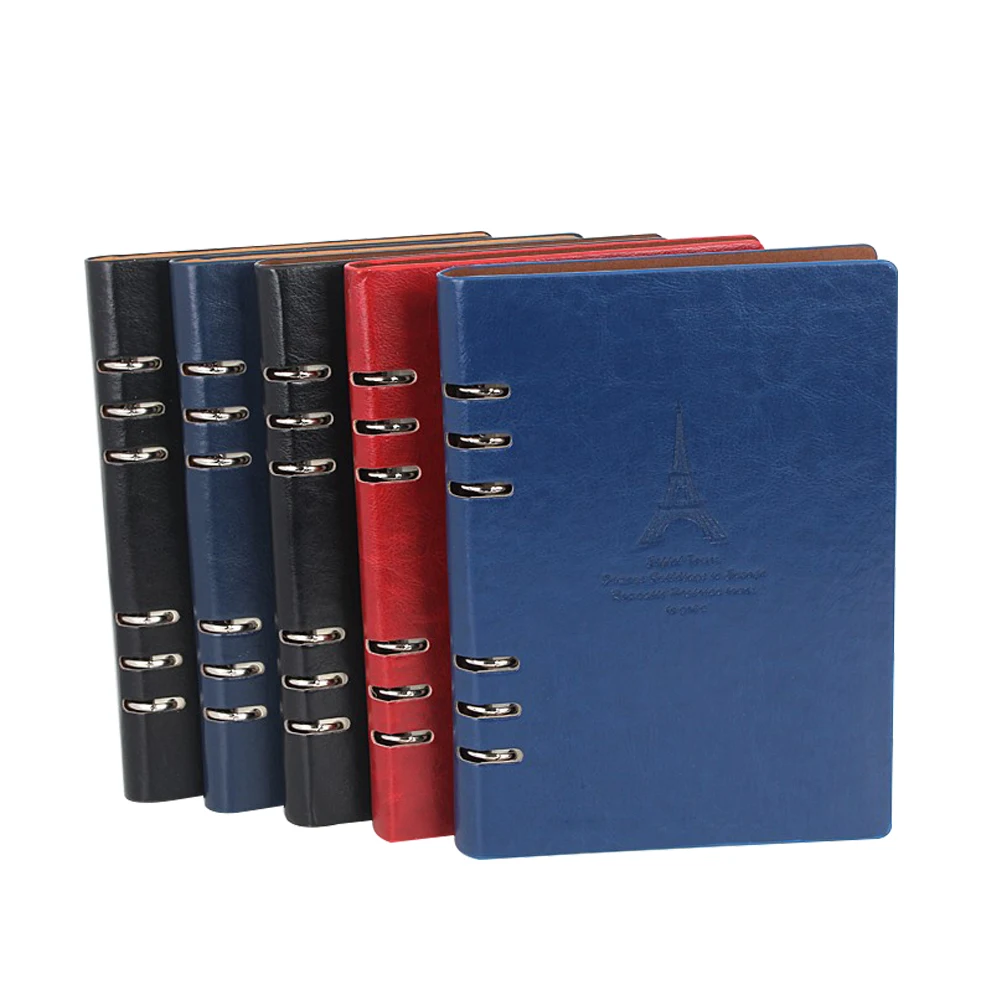 Novelty Recycled Wood Notebook Hard Cover Promotional Bamboo Cover