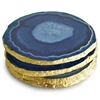 High Quality Modern Cup Pad Stone Tray Agate Coaster