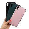 blank cover glass mobile phone case for iphone xr max