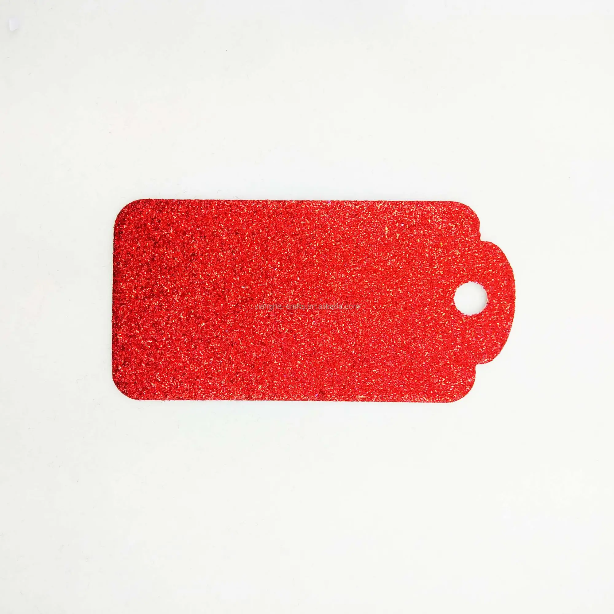 Free Sample Glitter Paper Key Tags For Diy Decoration Paper Crafts