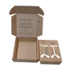 High quality beige color luxury packaging box with inner tray